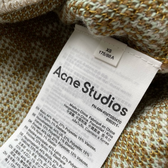 Brand new Acne Studios JACQUARD SWEATER - Picture 10 of 10
